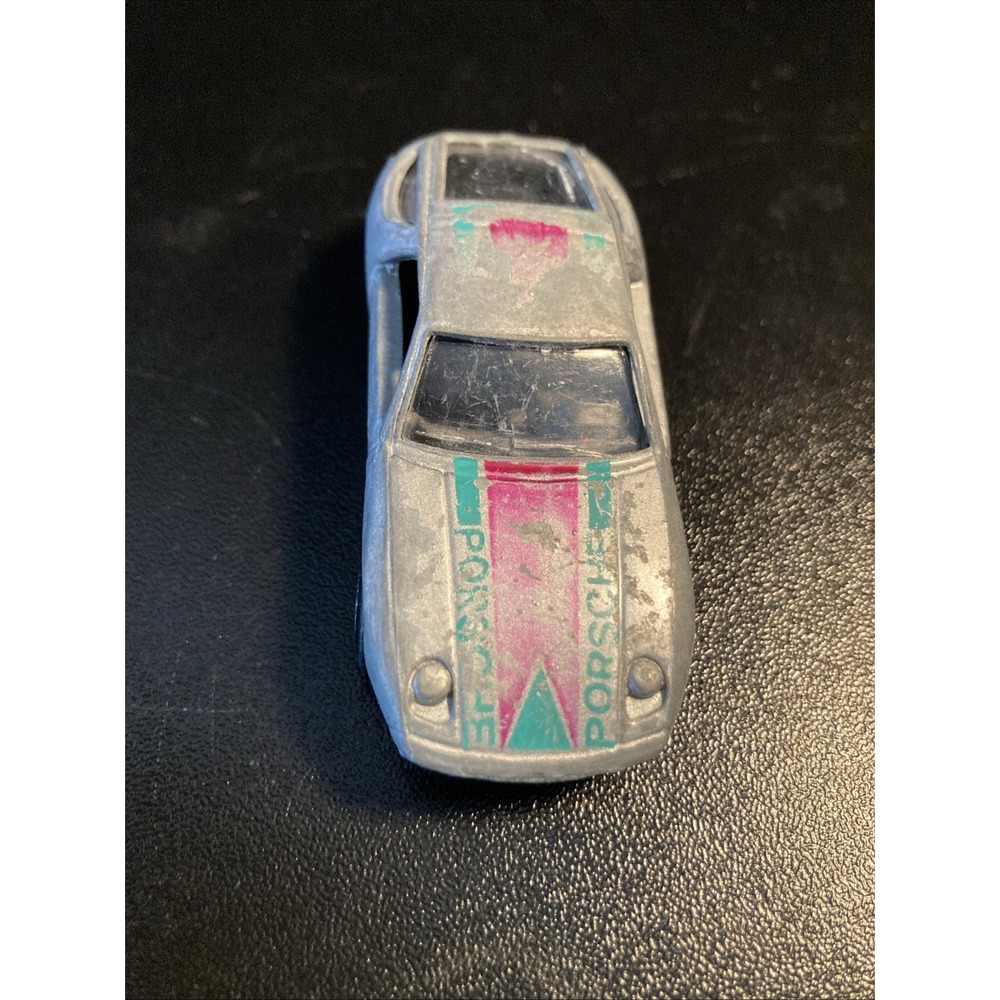Playart PORSCHE 928 AUTOMOBILE Club De L'ouest Silver VINTAGE Made In Hong Kong - Picture 2 of 6